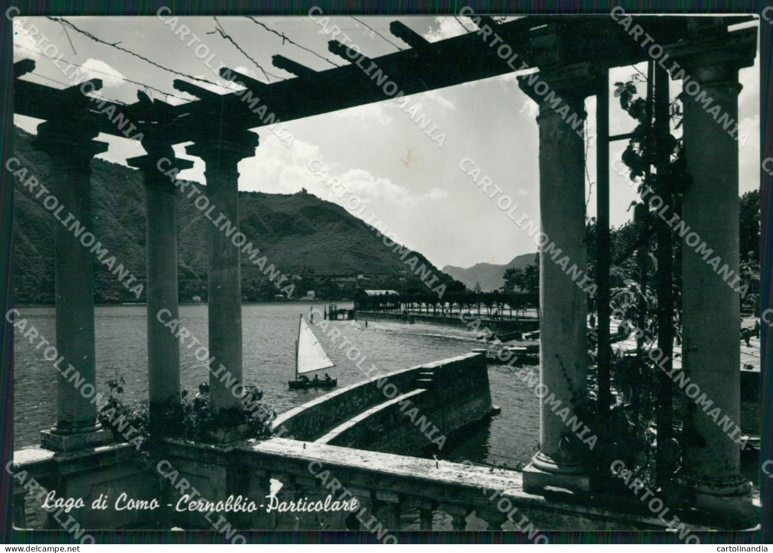 Como Cernobbio lago di Como Foto FG cartolina KB4381