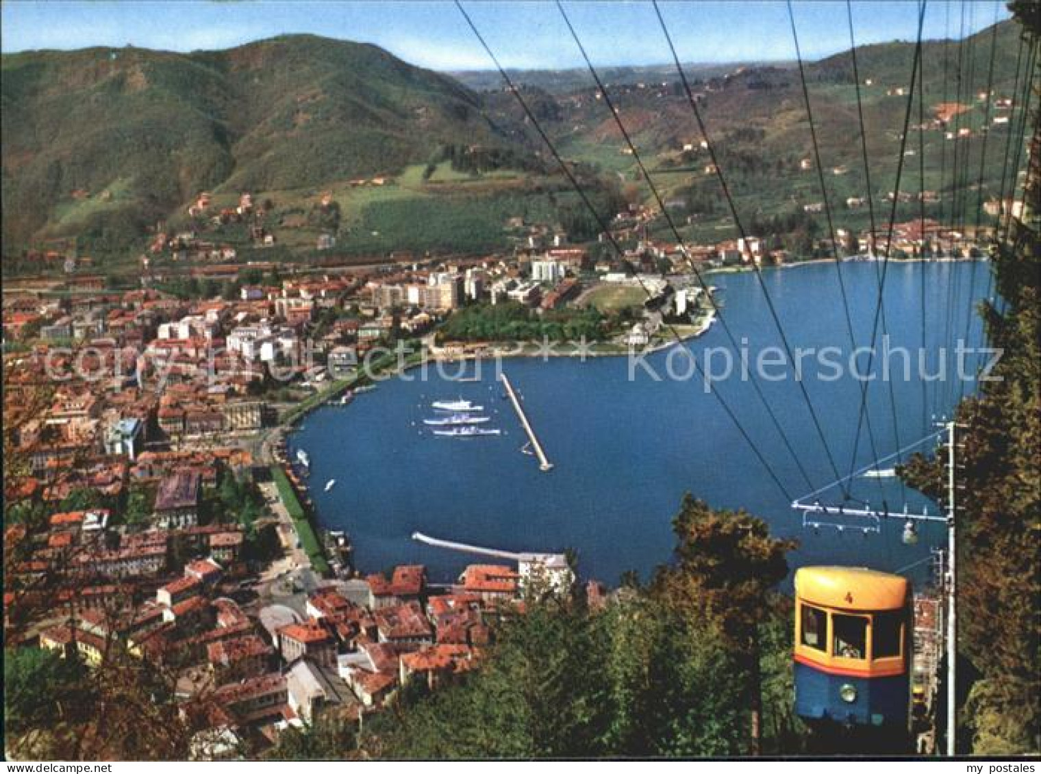 Como Lago di Como Funicolare Como-Brunate Seilbahn
