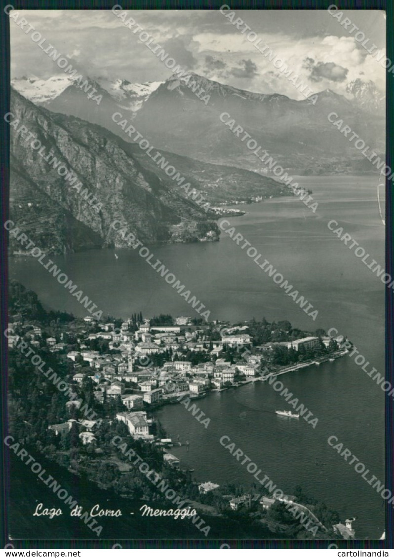 Como Menaggio Lago di Como Foto FG cartolina KB4461