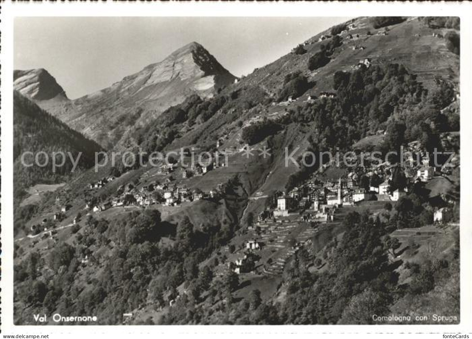 Comologno con Spruga Val Onsernone