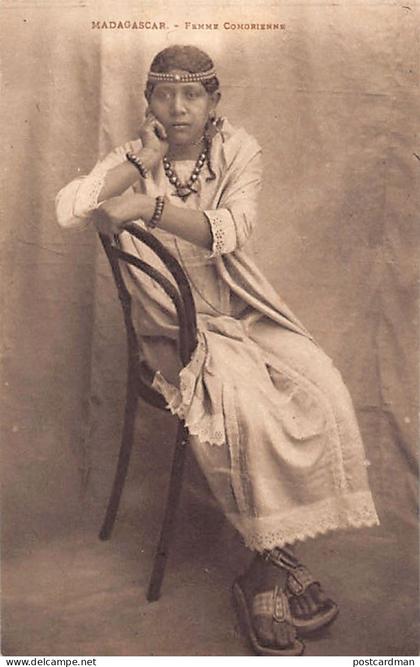 Comores - Femme Comorienne - Ed. Agence économique de Madagascar