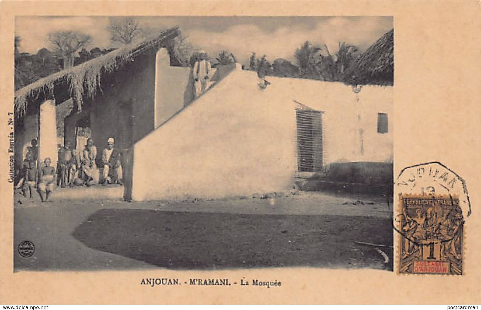 Comores - ANJOUAN - La mosquée de M'Ramani - Publ. Essivda 7