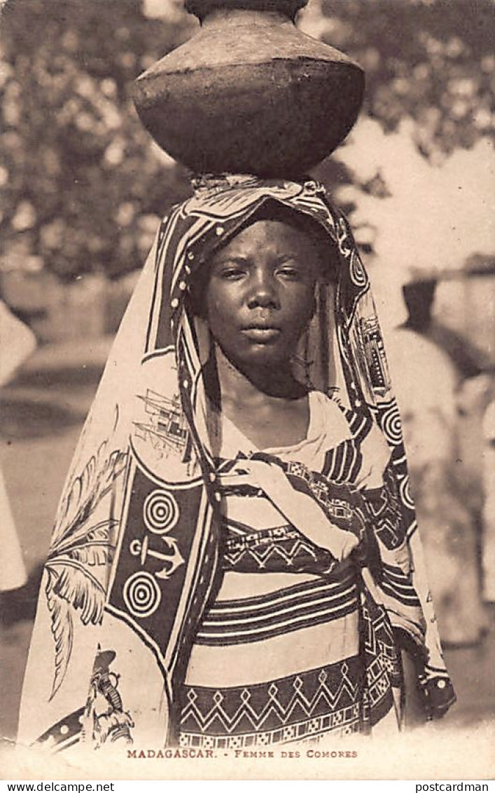 Comores - Type de femme - Ed. Agence économique de Madagascar