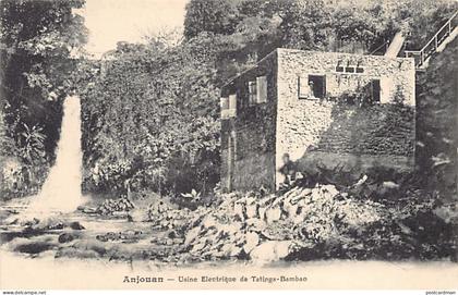 Comores - ANJOUAN - Usine électrique de Tatinga-Bambao - Ed. inconnu