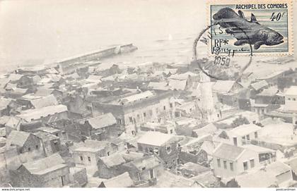 Comores - ANJOUAN - Vue de Mutsamudu - CARTE PHOTO - Ed. inconnu