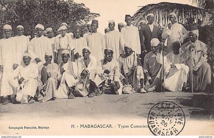Comores - Types Comoriens à Madagascar (Majunga) - Ed. Compagnie Française à Majunga 19