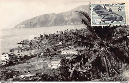 Comores - ANJOUAN - Vue de Mutsamudu - CARTE PHOTO - Ed. inconnu