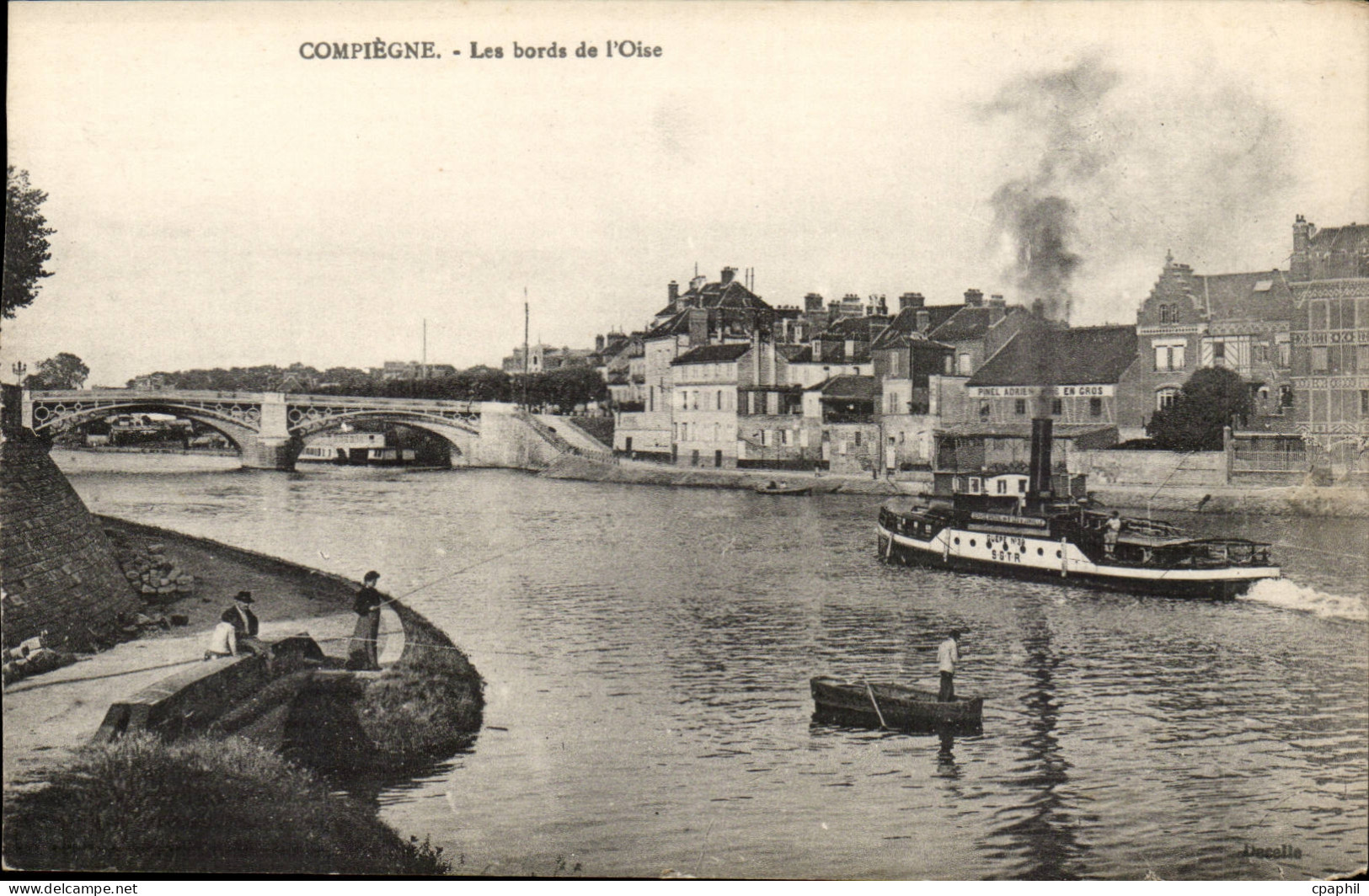 Compiegne CPA Les bords de l'oise