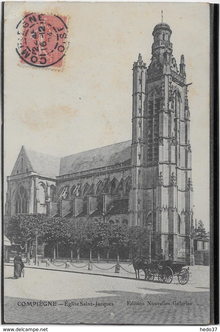 Compiègne - Eglise Saint Jacques