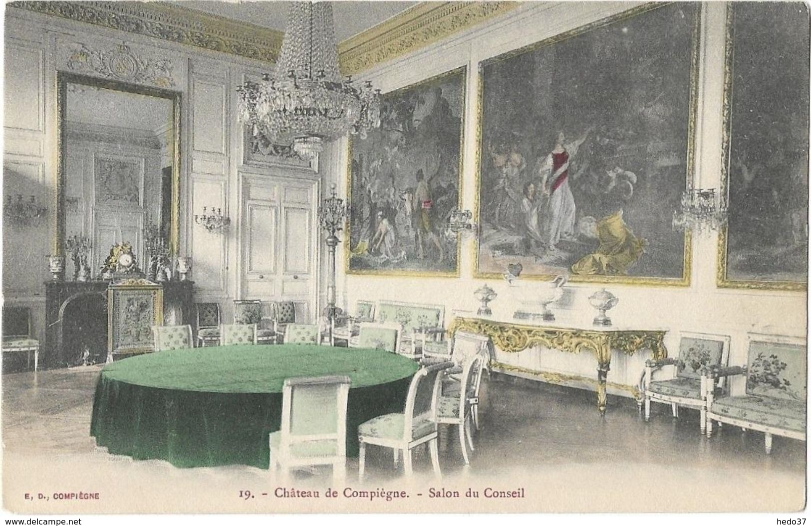 Compiègne - Salon du Conseil