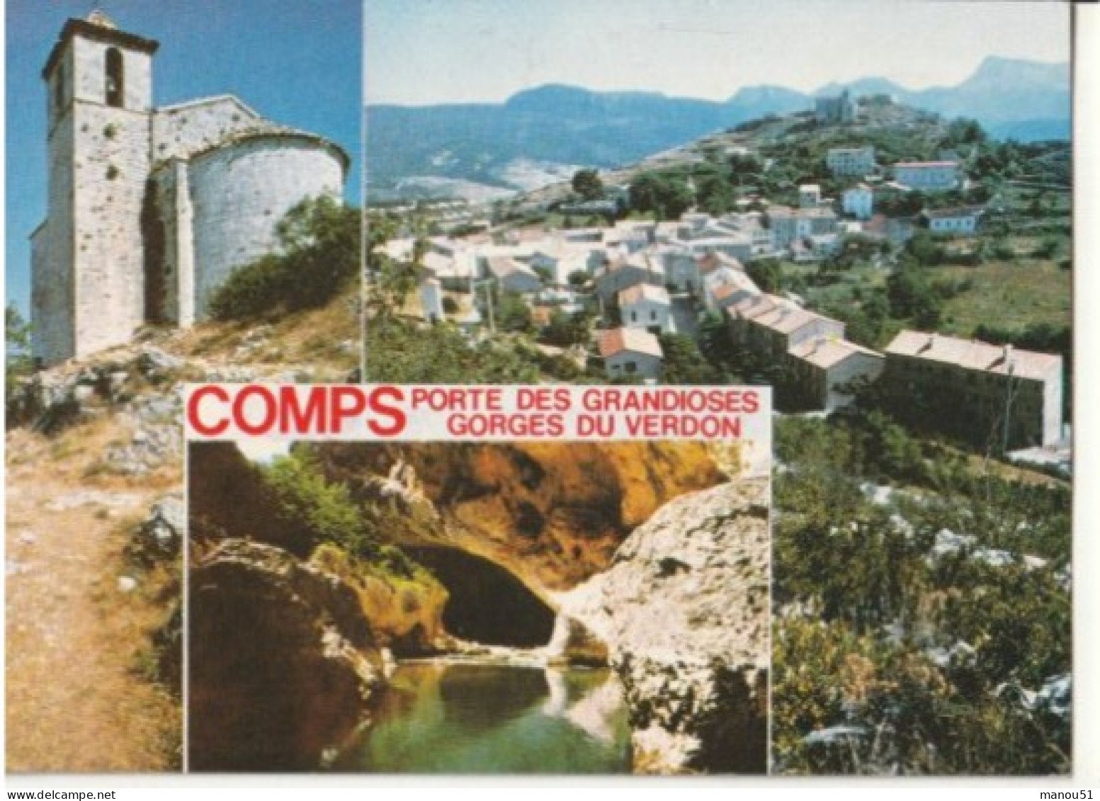 COMPS sur ARTUBY -  CPM multi vues