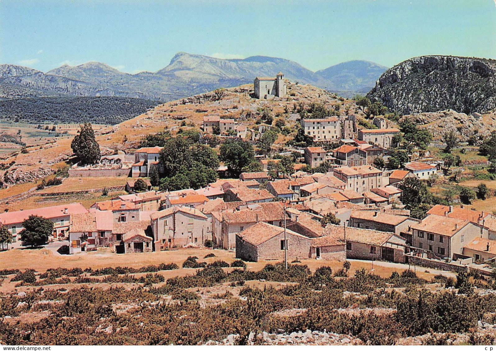 Comps  Sur Artuby - Vue Generale - CPM °J