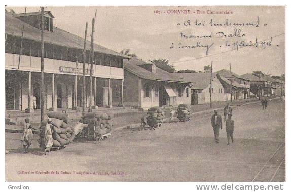 CONAKRY 167 RUE COMMERCIALE (ANIMATION) 1918