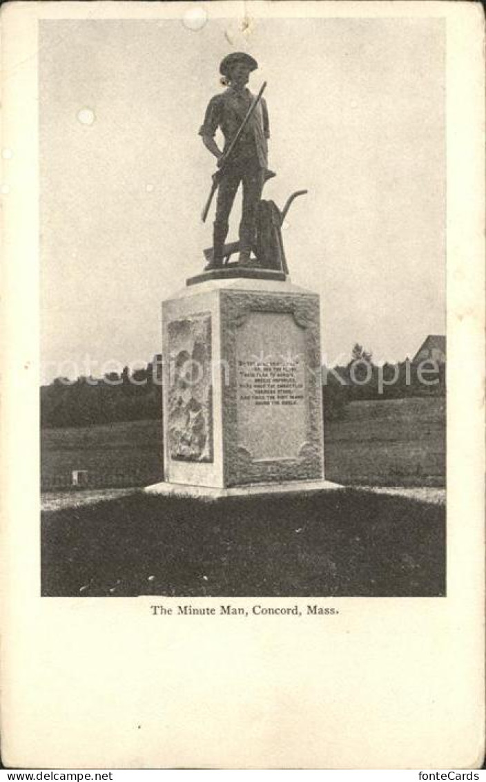 Concord Massachusetts The Minute Man Monument