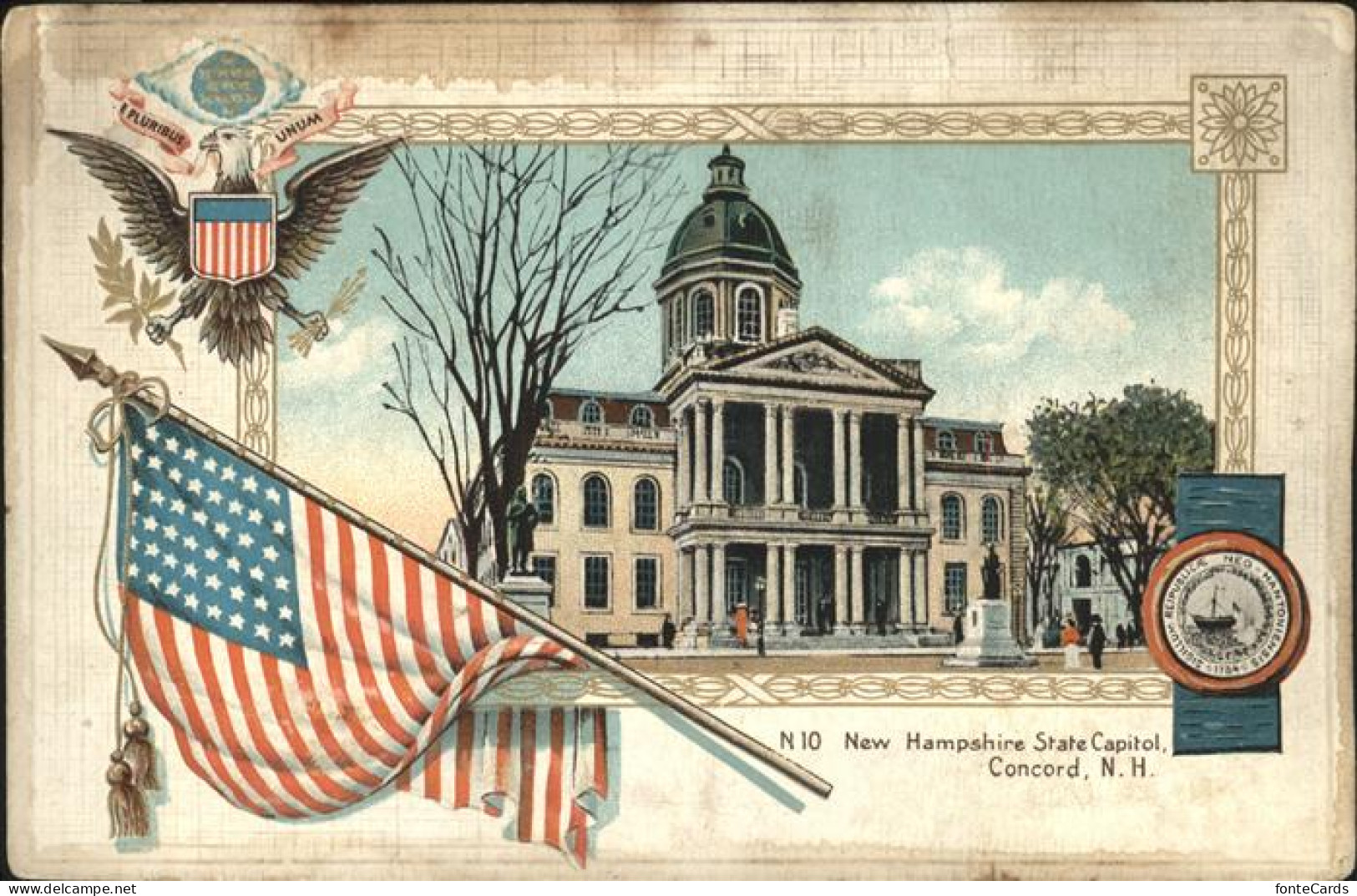 Concord New Hampshire New Hampshire State Capitol