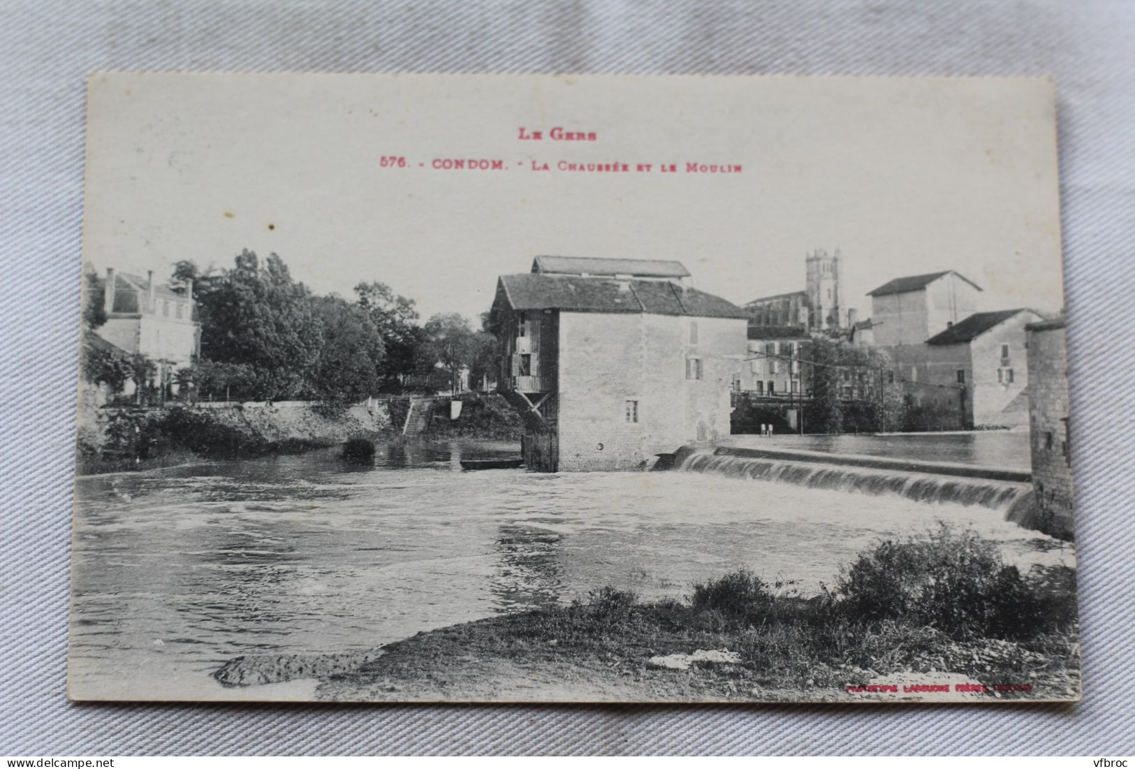 Condom, la Chaussée et le moulin, Gers 32