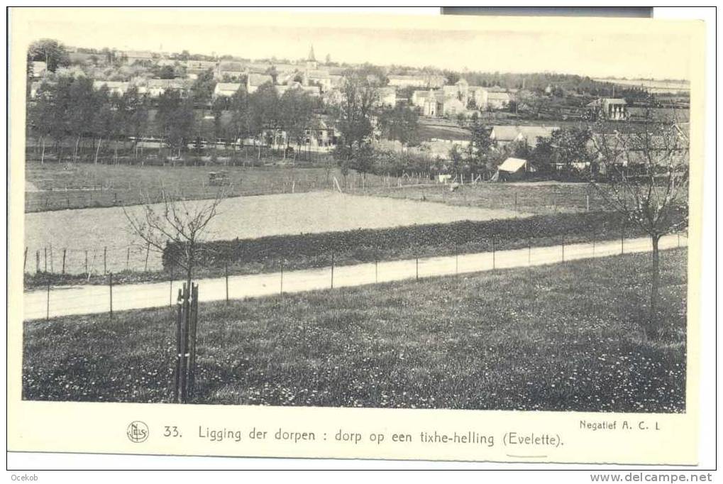 Condroz - Evelette dorp op Tixhe helling