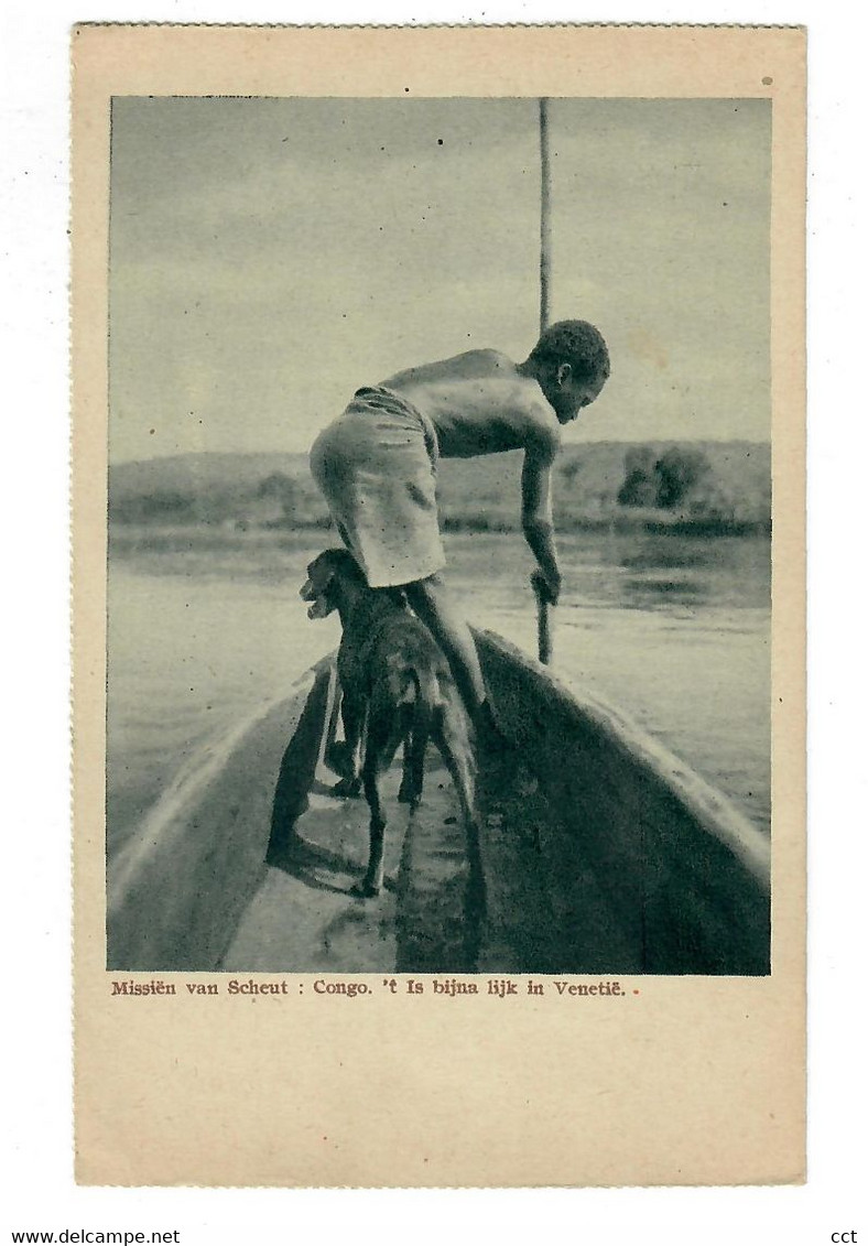 Conge Belge   Missiën van Scheut  't is bijna lijk in Venetië