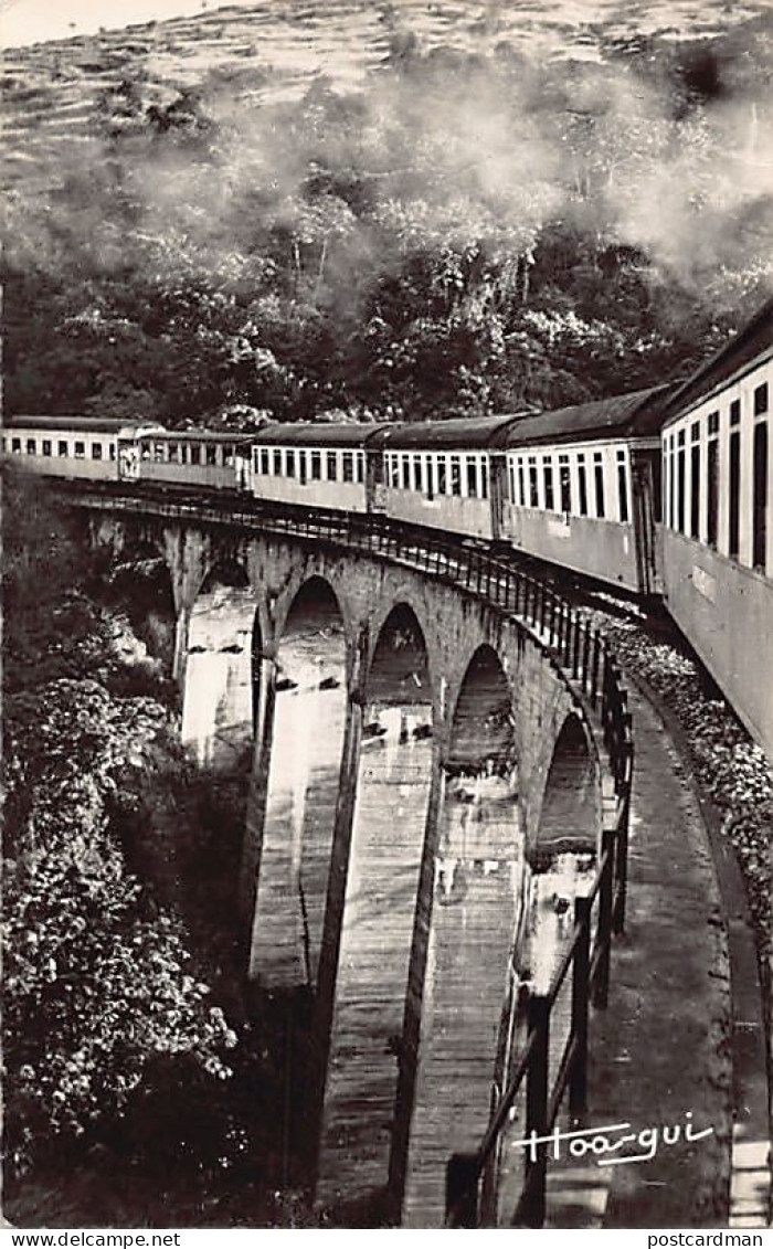 Congo Brazzaville - Chemin de fer Congo-Océan - Pont dans le Mayombe - Ed. Librairie Au Messager 78