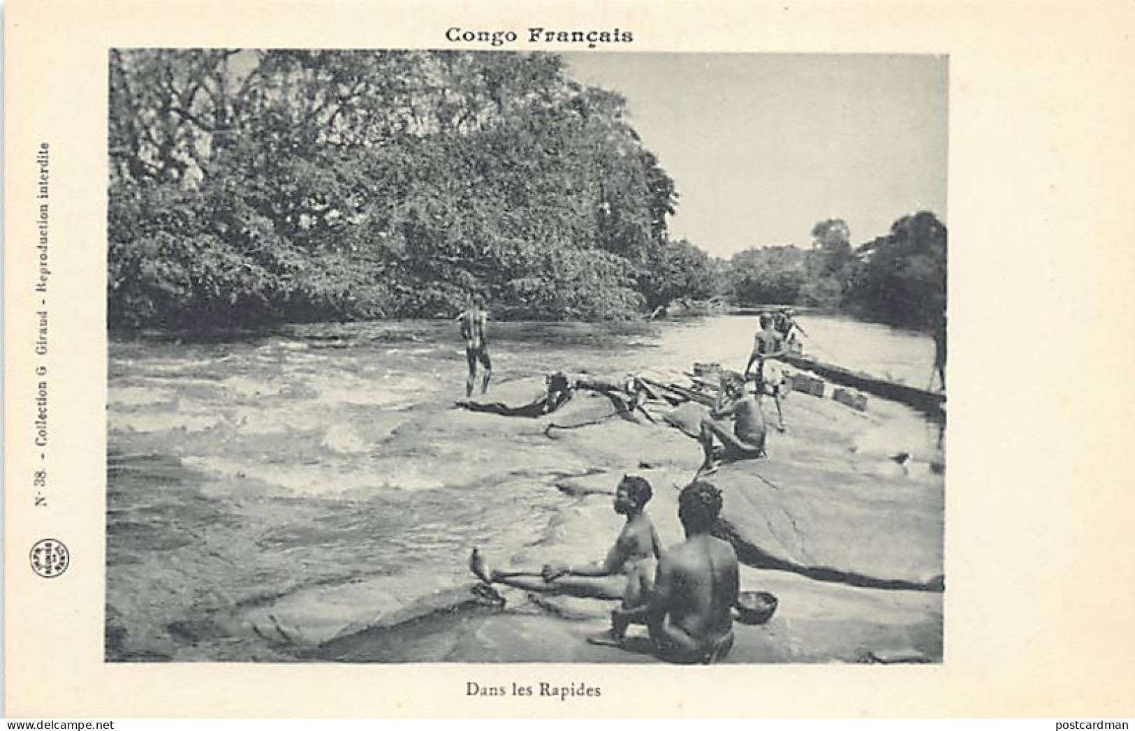 Congo Brazzaville - Dans les rapides du fleuve Congo - Ed. G. Giraud 38