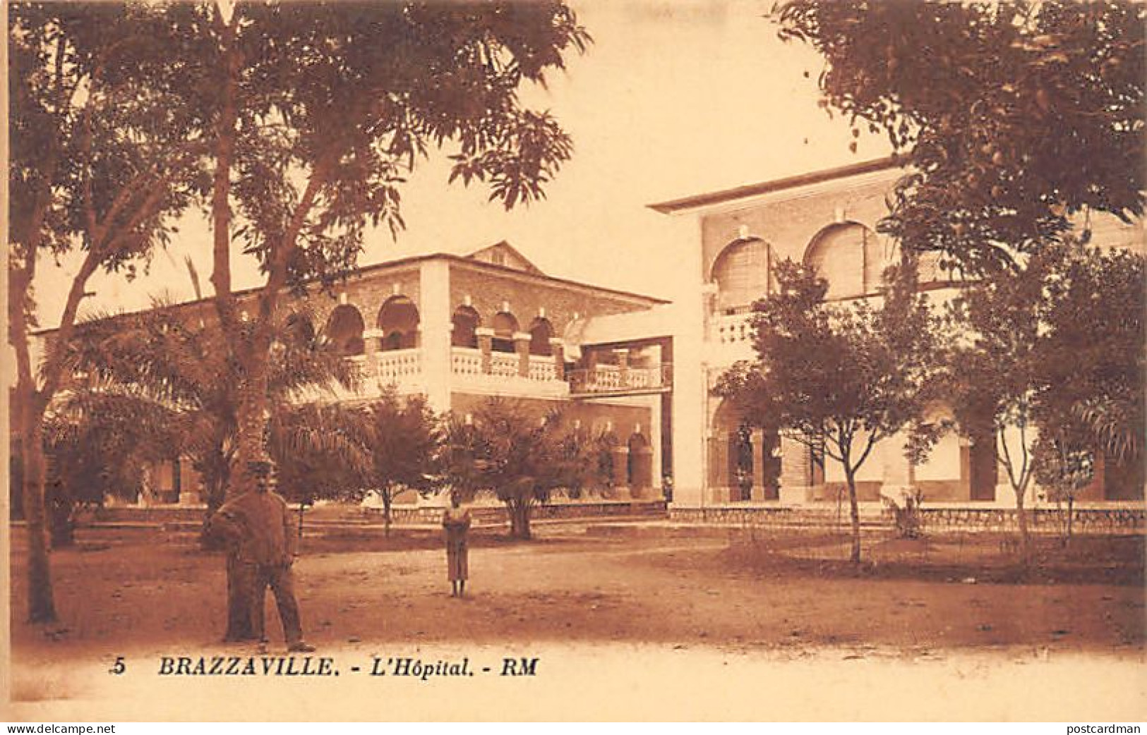 Congo - BRAZZAVILLE - L'hôpital - Ed. RM 5