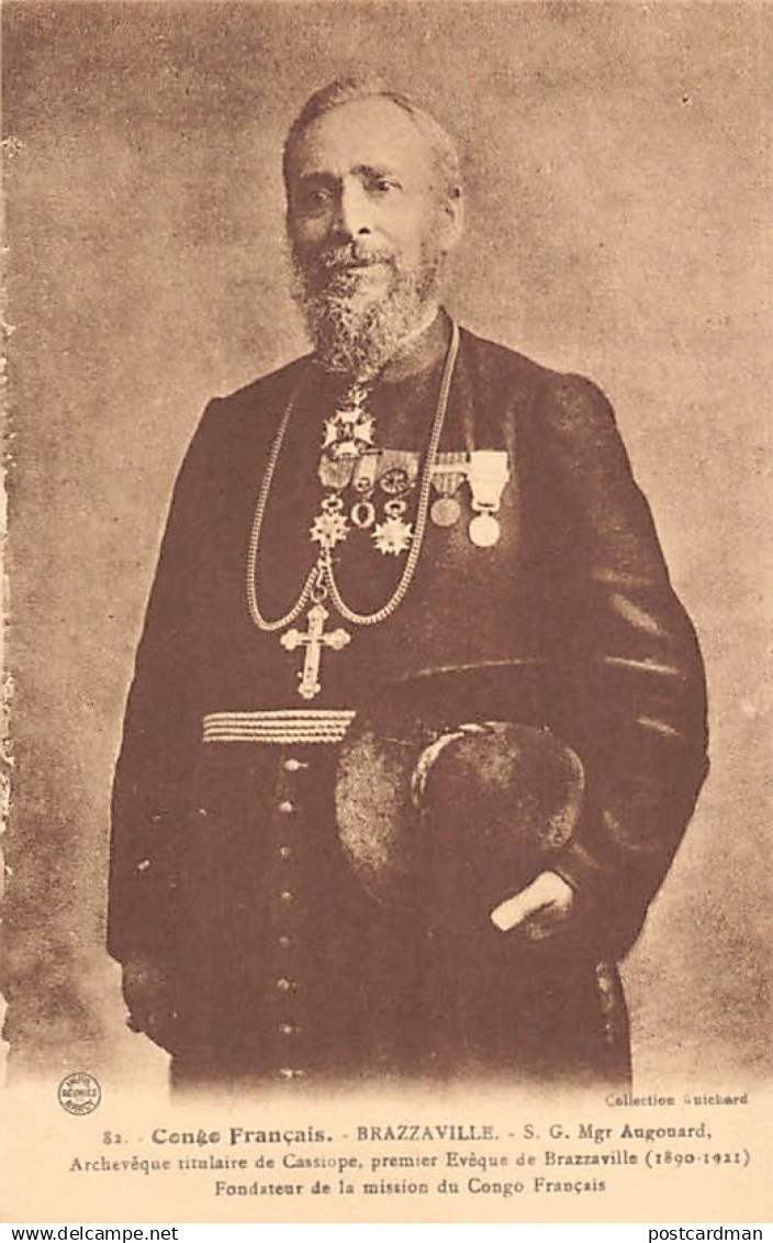 Congo - BRAZZAVILLE - Monseigneur Augouard, fondateur de la mission du Congo Français - Ed. Guichard 82