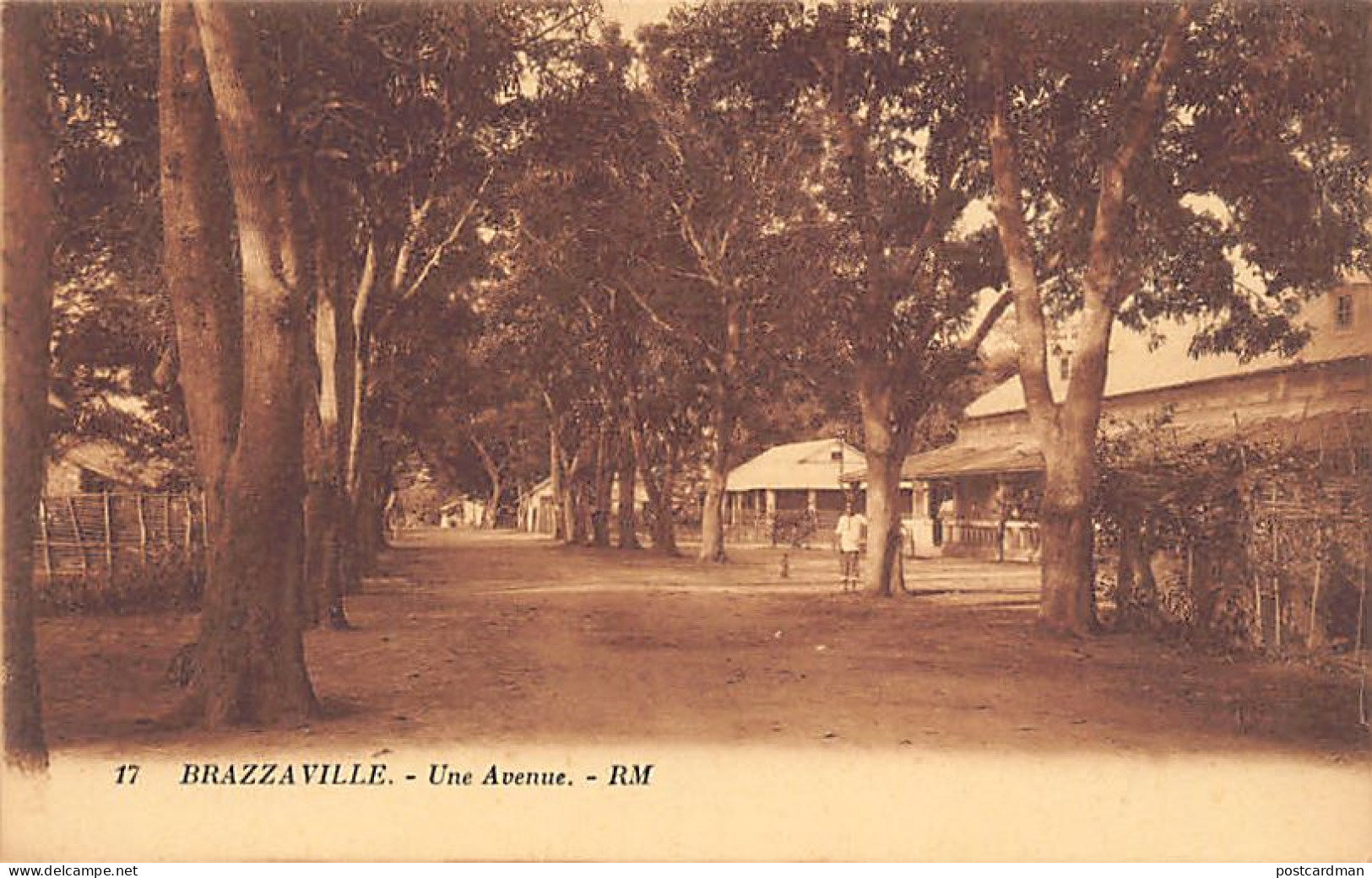 Congo - BRAZZAVILLE - Une avenue - Ed. RM 17