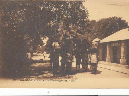 V 378/CPA   CONGO BRAZZAVILLE  - UN DEMENEGEMENT