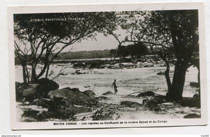 AK 157003 CONGO - Moyen Congo - Les rapides au Confluent de la rivière Djoué et du Congo