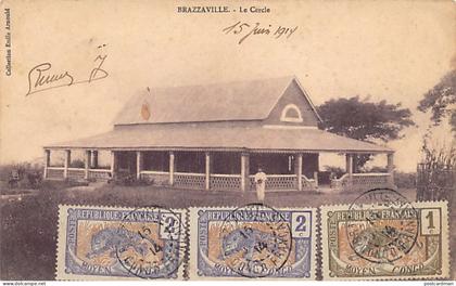 Congo - BRAZZAVILLE - Le cercle - Ed. Emile Arnould