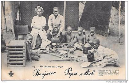 Un repas au CONGO