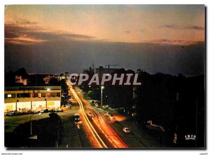 CPM Congo Pointe Noire Vue de nuit