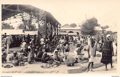 Congo - POINTE NOIRE - Le marché - CARTE PHOTO - Ed. Pauleau