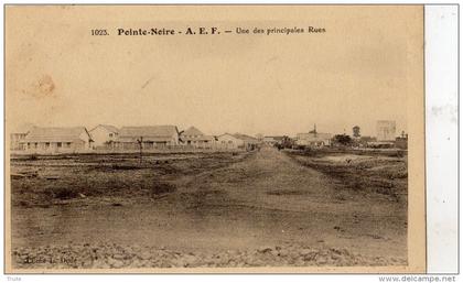 POINTE-NOIRE UNE DES PRINCIPALES RUES