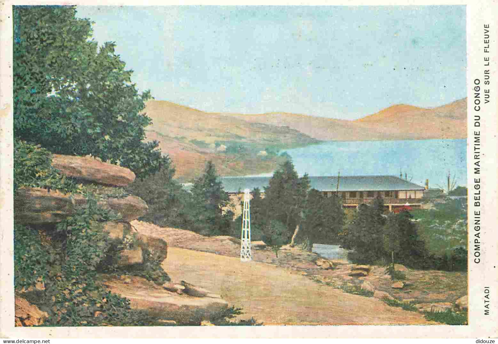 Congo - Compagnie Belge Maritine du Congo - Colorisée - CPA - Voir Scans Recto-Verso