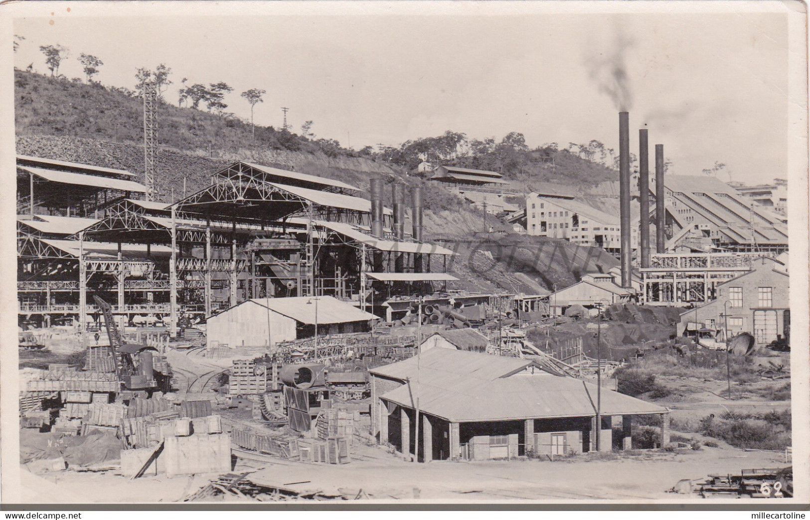 CONGO - Congo Belge, Union Minière 1930 Real Photo Postcard