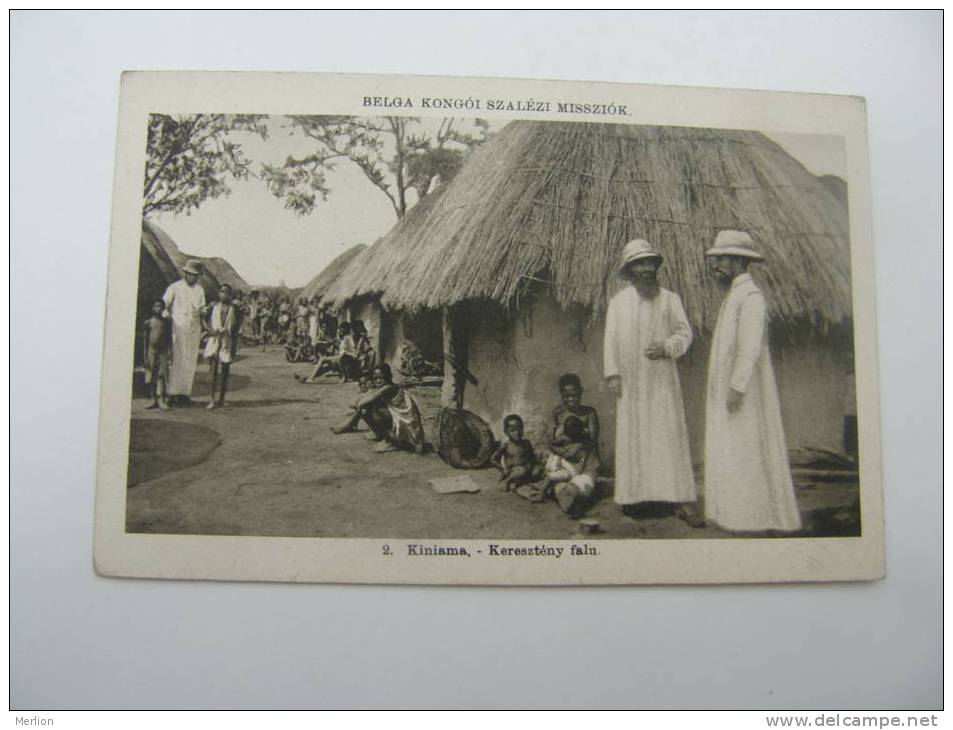 Congo - KINIAMA - Katanga  - Hungarian Postcard   cca 1910-20's  -   VF  D56066