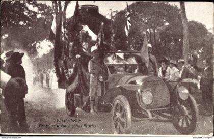 CPA Lubumbashi Élisabethville DR Kongo, Concours d'Automobiles fleuries