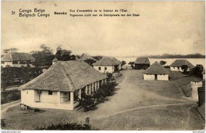 Basoko - Congo Belge - Ganzsache