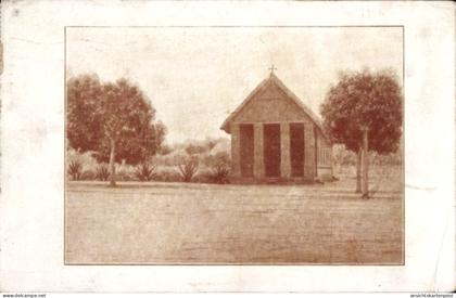 CPA Kanzenze Belgisch Kongo, Missionskirche