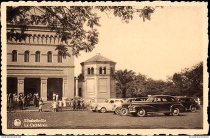 CPA Lubumbashi Elisabethville DR Kongo Zaire, Kathedrale
