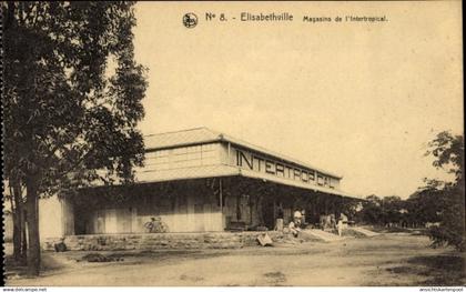 CPA Lubumbashi Elisabethville RD Kongo Zaire, Intertropical Stores