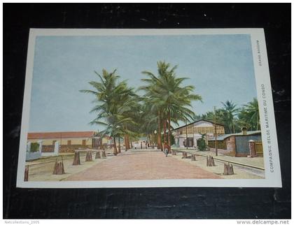 COMPAGNIE BELGE MARITIME DU CONGO - GRAND BASSAM - BELGIQUE CONGO BELGE (CK)