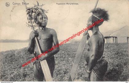 Pagayeurs Monghélimas - Congo Belge Belgisch Kongo