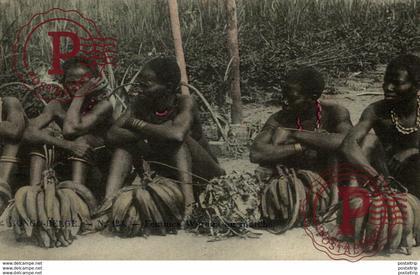 Belgisch Congo Belge Natives Femmes Warega au Marche