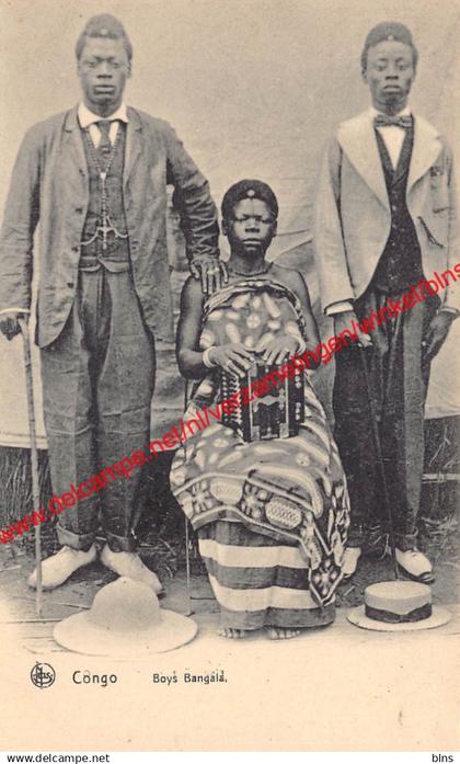 Boys Bangala - Congo Belge Belgisch Kongo