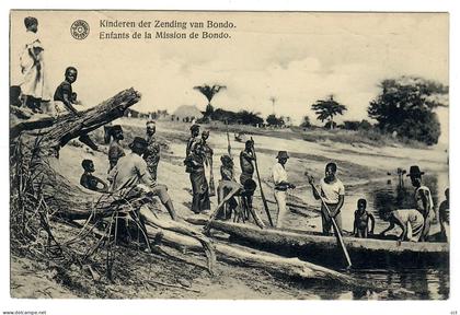 Congo Belge     Enfants de la Mission de Bondo