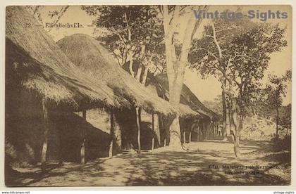 Elisabethville - Lubumbashi / Congo Belge: Maison D'Indigènes (Vintage PC ~1910s/1920s)