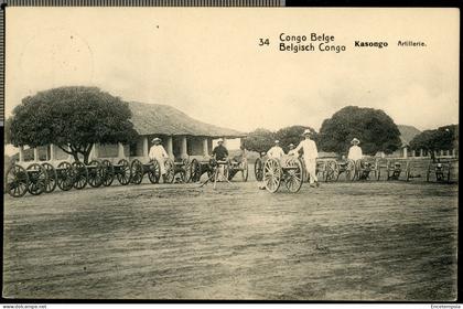 Cartes Postales - Afrique - Congo Belge - Kasongo - Artillerie (CP28300)