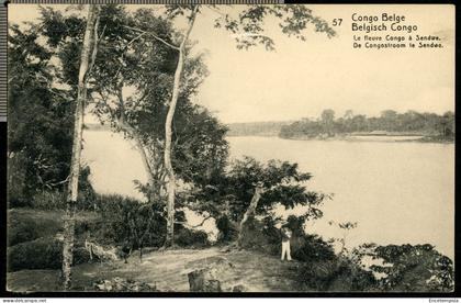Cartes Postales - Afrique - Congo Belge - Le Fleuve Congo à Sendwe (CP28288)